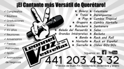 LEONNEL LA VOZ DE LAS ESTRELLA