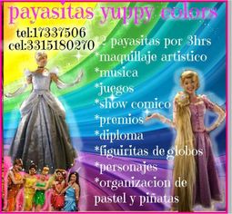 Payasitas yuppy colors