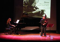 Música de gaita y piano