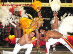 Samba Show in Magdeburg (Sambatänzerinnen) 