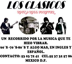 Banda grupo de rock para fiestas ingles español 