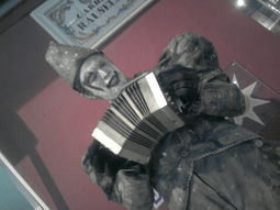 Estatua humana Clown años 20