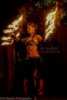 Danza del vientre/Performance Fuego/Luz/Bodypaint