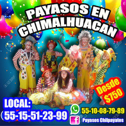 Payasos para fiestas en Chimal