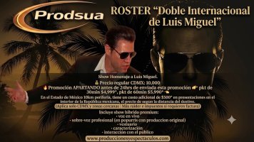 imitador Internacional d Luis Miguel 
