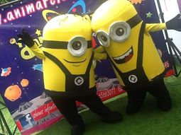 show infantil de los minions e
