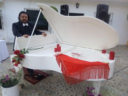 Pianista para eventos, bodas, banquetes, recepcion