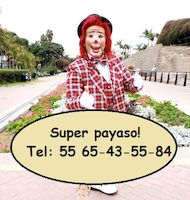 payaso en tizayuca, tecamac, p