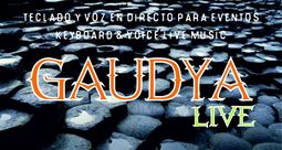 GAUDYA LIVE-Teclista vocalista