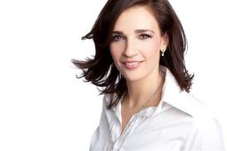Moderatorin Carmen Franke