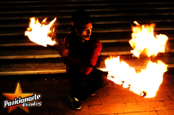Fuego, Danza Aérea, Malabares