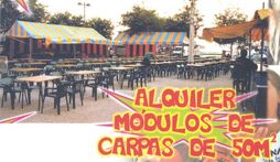 Sillas y carpas