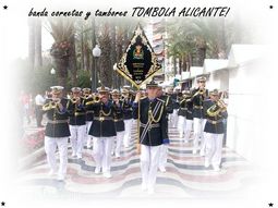 Cornetas y tambores tombola