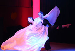 A silky fairytale - poetisch-seidige Tanzakrobatik