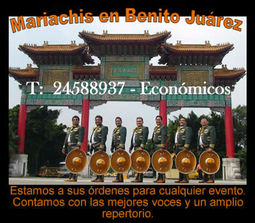 Mariachis en Benito Juárez T: