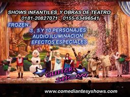 show de Frozen en Monterrey