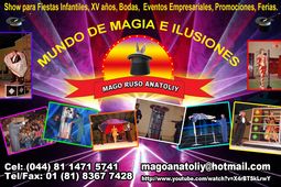 SHOW DE MAGO ANATOLIY PARA TUS