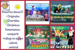 Show,títeres,para fiestas infantiles.El mejor!!