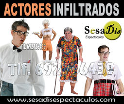 Actores, artistas cómicos