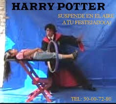 MAGO ILUSIONISTA HARRY  POTTER
