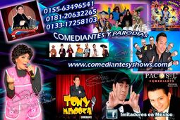 comediantes en México