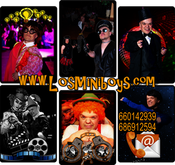 ENANOS STRIPERS SHOWS CENAS DE EMPRESAS BARCELONA
