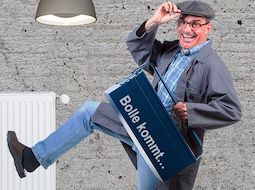 Büttenredner Hausmeister Bolle