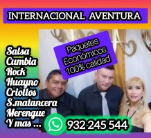 Orquesta internacional  lima peru desde 100soles 