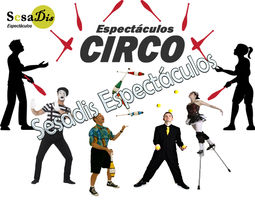 malabares, mimos, zancos