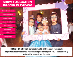 SHOW INFANTIL PARA CUMPLEAÑOS
