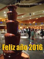 Fuente Chocolate Bodas Eventos