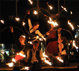 Flambal Olek Feuershow Bremen foto 1