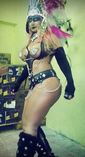 Diosa Azteca con luces foto 1