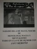 pub 80's presenta a javi meroño