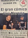 noches de humor en el Ventura Jones 
