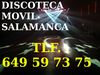 discoteca móvil SALAMANCA