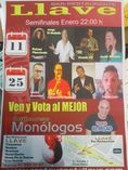 semifinal del concurso de monologos del bar la llave 