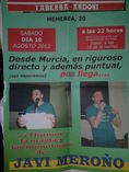 javi meroño en taberna andoni