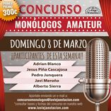 semifinal concurso de monologos la vieja estacion