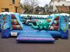 Animadora infantil Castillo hinchable