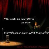 noches de monologos en el bar trapecio